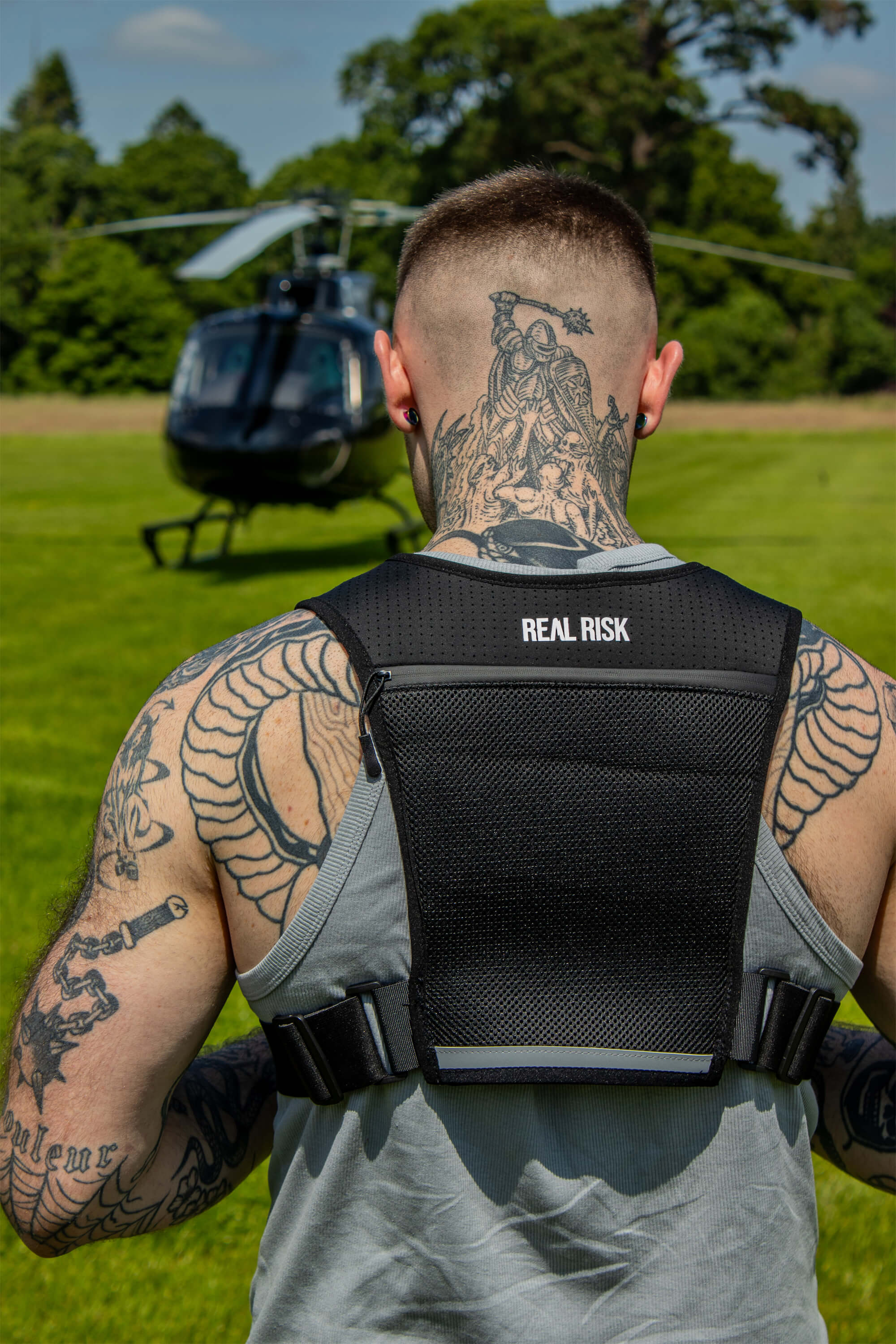 UltraX Lightweight Running Vest with 500ml Soft Flask